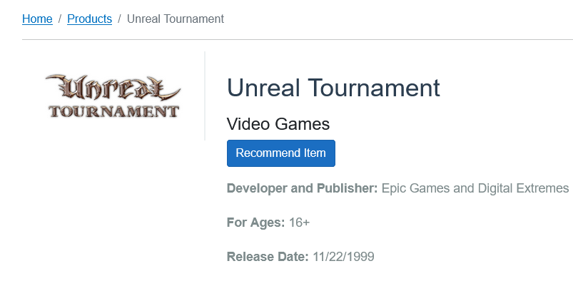 Screenshot 2026-06-24 at 21-42-29 Unreal Tournament - GoMontag